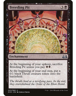 Magic: The Gathering Breeding Pit (053) Moderately Played