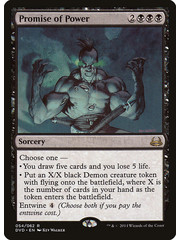 Magic: The Gathering Promise of Power (054) Moderately Played