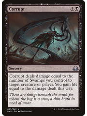 Magic: The Gathering Corrupt (055) Moderately Played