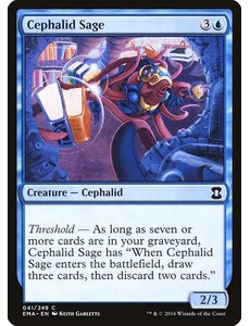 Magic: The Gathering Cephalid Sage (041) Lightly Played