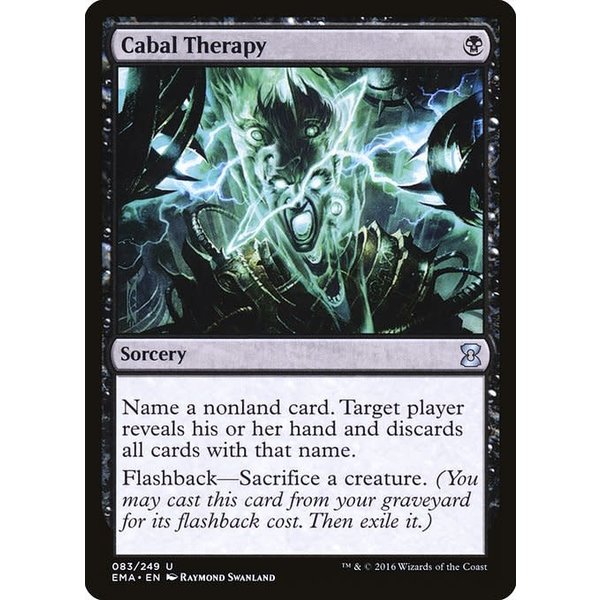 Magic: The Gathering Cabal Therapy (083) Lightly Played
