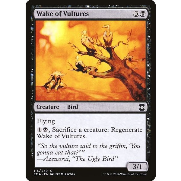 Magic: The Gathering Wake of Vultures (115) Lightly Played