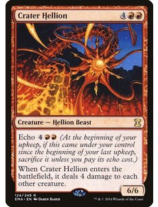 Magic: The Gathering Crater Hellion (124) Lightly Played