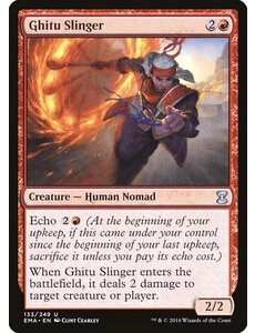 Magic: The Gathering Ghitu Slinger (133) Lightly Played