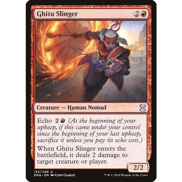 Magic: The Gathering Ghitu Slinger (133) Lightly Played