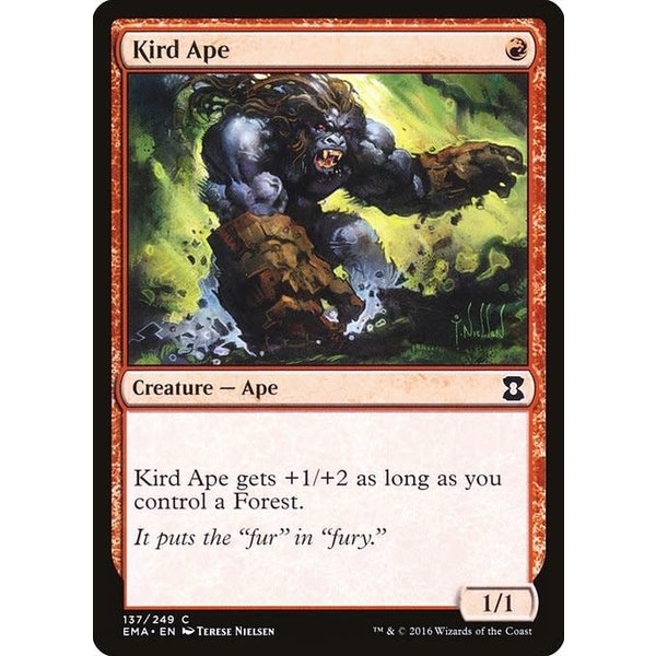 Magic: The Gathering Kird Ape (137) Moderately Played