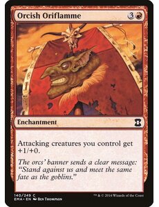 Magic: The Gathering Orcish Oriflamme (140) Lightly Played