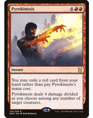Magic: The Gathering Pyrokinesis (143) Lightly Played