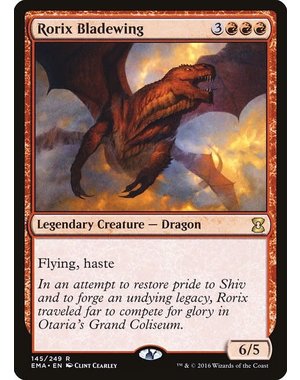 Magic: The Gathering Rorix Bladewing (145) Lightly Played