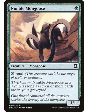 Magic: The Gathering Nimble Mongoose (179) Lightly Played