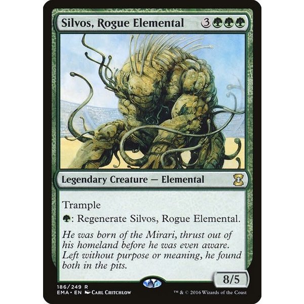 Magic: The Gathering Silvos, Rogue Elemental (186) Lightly Played