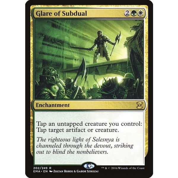 Magic: The Gathering Glare of Subdual (202) Near Mint