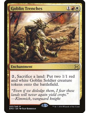 Magic: The Gathering Goblin Trenches (203) Lightly Played