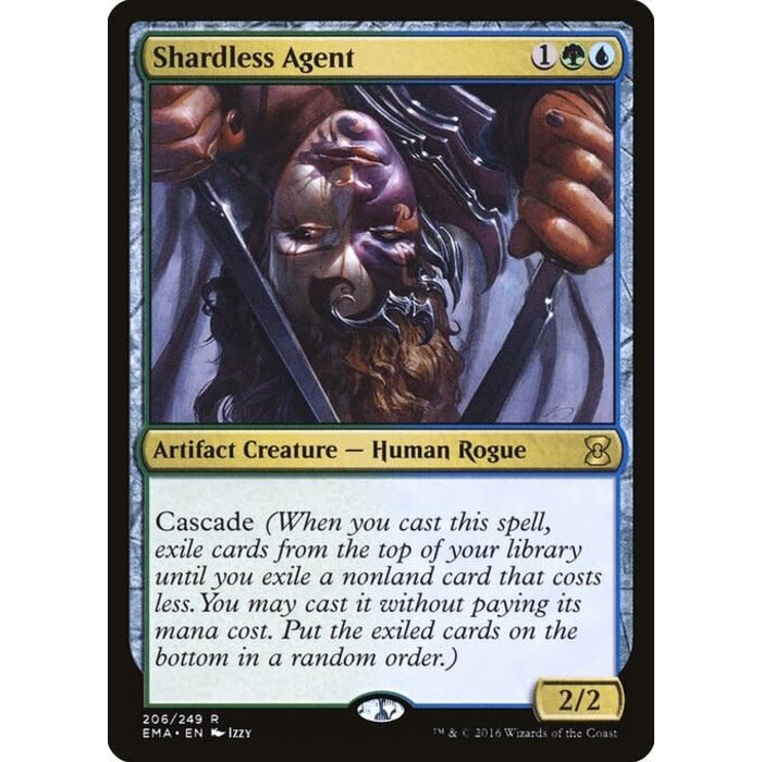 Magic: The Gathering Shardless Agent (206) Lightly Played