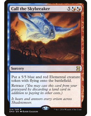Magic: The Gathering Call the Skybreaker (214) Lightly Played