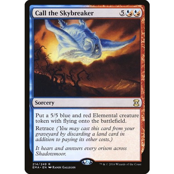 Magic: The Gathering Call the Skybreaker (214) Lightly Played