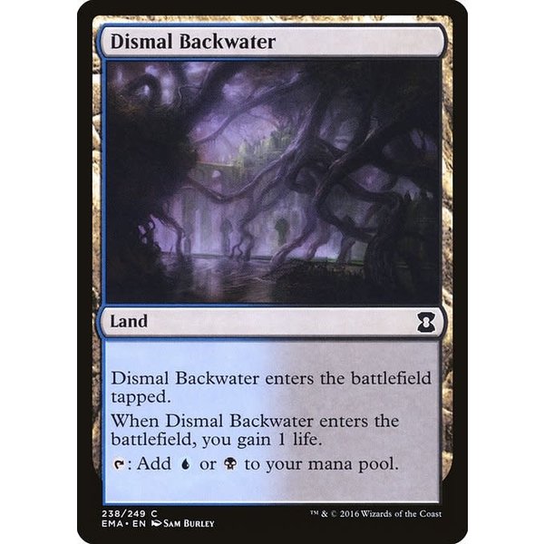 Magic: The Gathering Dismal Backwater (238) Lightly Played
