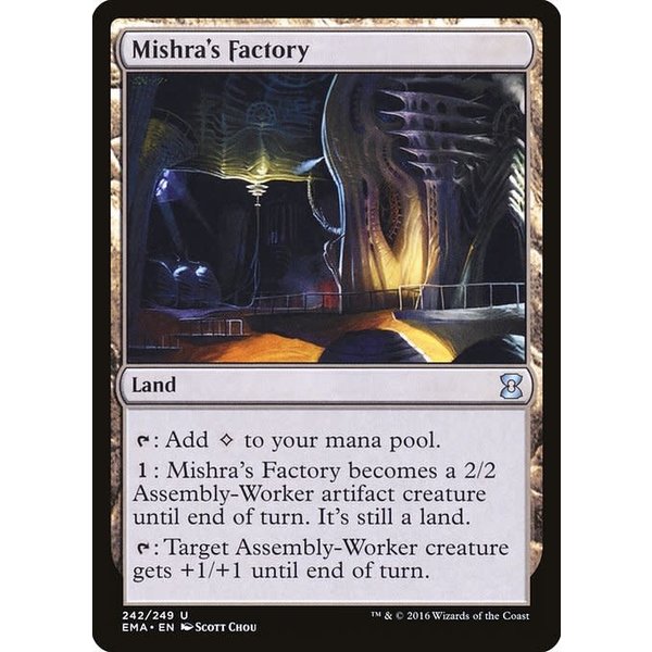 Magic: The Gathering Mishra's Factory (242) Lightly Played