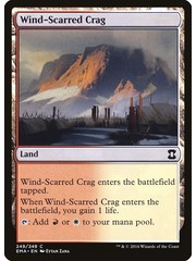 Magic: The Gathering Wind-Scarred Crag (249) Moderately Played