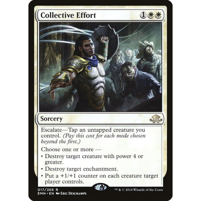 Magic: The Gathering Collective Effort (017) Lightly Played