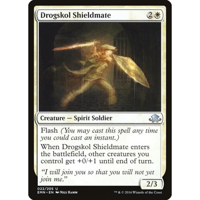 Magic: The Gathering Drogskol Shieldmate (022) Lightly Played