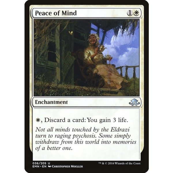Magic: The Gathering Peace of Mind (036) Lightly Played