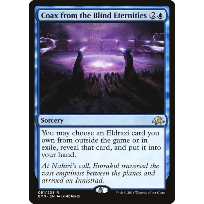 Magic: The Gathering Coax from the Blind Eternities (051) Lightly Played