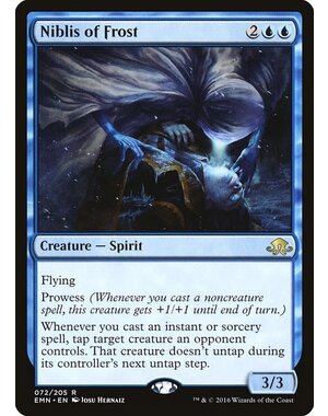 Magic: The Gathering Niblis of Frost (072) Lightly Played