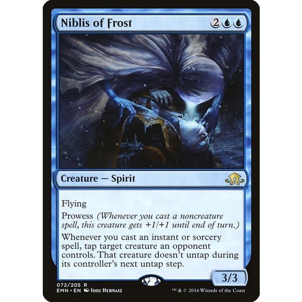 Magic: The Gathering Niblis of Frost (072) Lightly Played