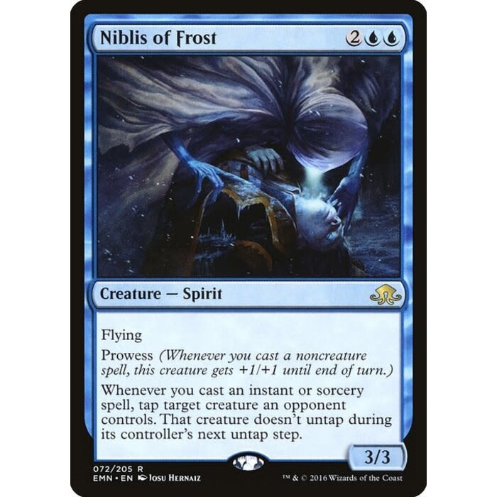 Magic: The Gathering Niblis of Frost (072) Lightly Played