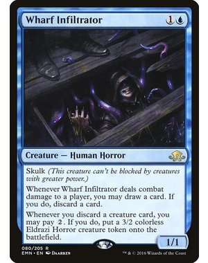 Magic: The Gathering Wharf Infiltrator (080) Lightly Played