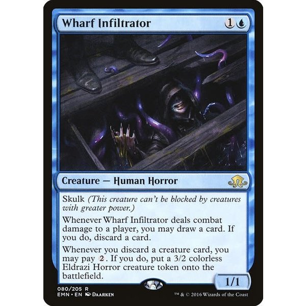 Magic: The Gathering Wharf Infiltrator (080) Lightly Played