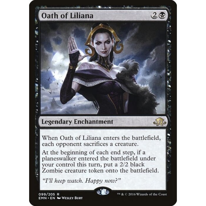 Magic: The Gathering Oath of Liliana (099) Lightly Played