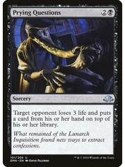 Magic: The Gathering Prying Questions (101) Lightly Played