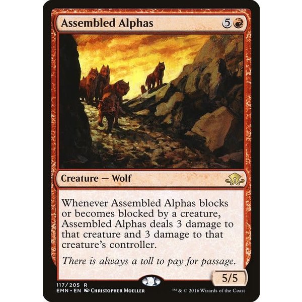 Magic: The Gathering Assembled Alphas (117) Lightly Played