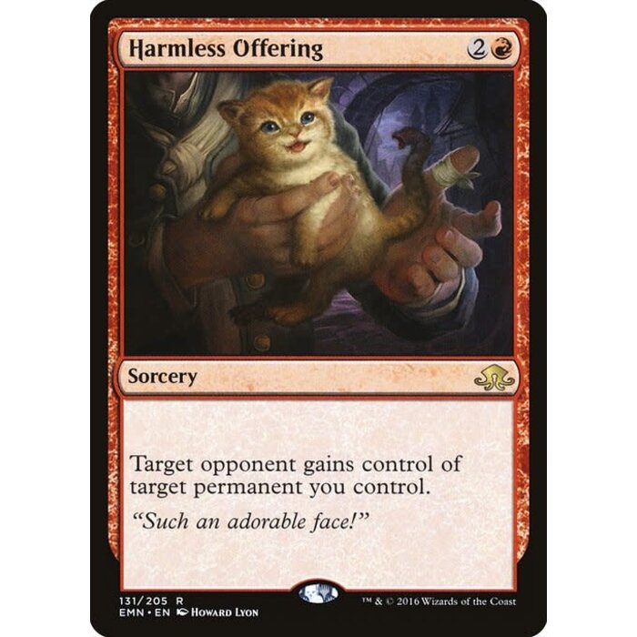 Magic: The Gathering Harmless Offering (131) Lightly Played