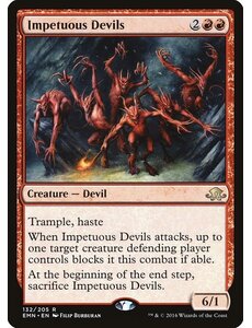 Magic: The Gathering Impetuous Devils (132) Lightly Played