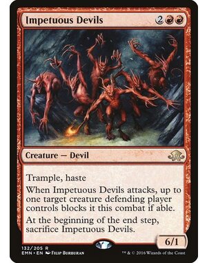 Magic: The Gathering Impetuous Devils (132) Lightly Played