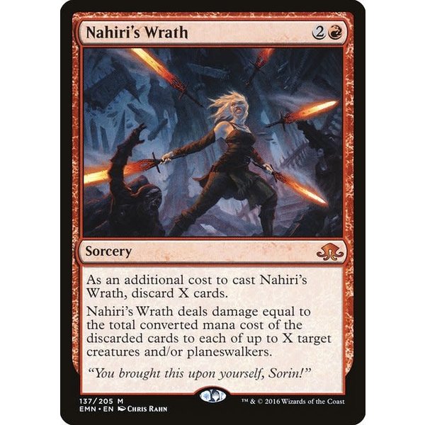 Magic: The Gathering Nahiri's Wrath (137) Lightly Played