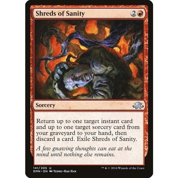 Magic: The Gathering Shreds of Sanity (141) Lightly Played