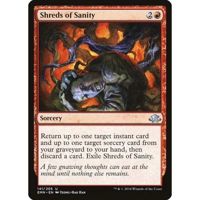 Magic: The Gathering Shreds of Sanity (141) Lightly Played