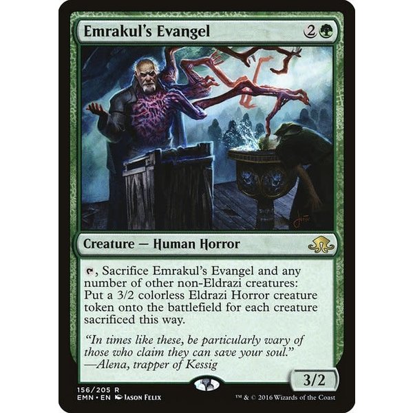 Magic: The Gathering Emrakul's Evangel (156) Lightly Played