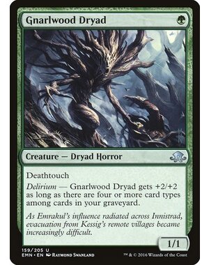 Magic: The Gathering Gnarlwood Dryad (159) Lightly Played