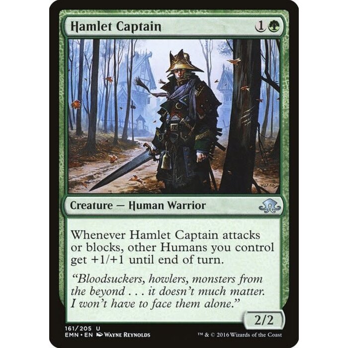 Magic: The Gathering Hamlet Captain (161) Near Mint
