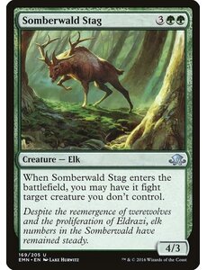 Magic: The Gathering Somberwald Stag (169) Lightly Played