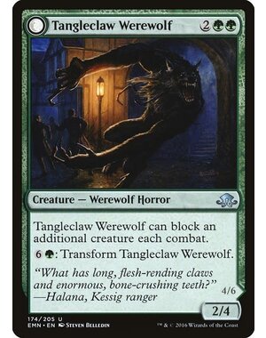 Magic: The Gathering Tangleclaw Werewolf (174) Lightly Played