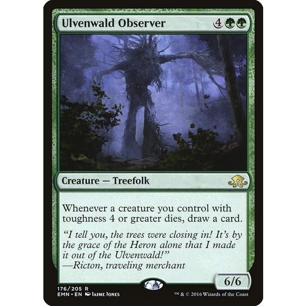 Magic: The Gathering Ulvenwald Observer (176) Lightly Played