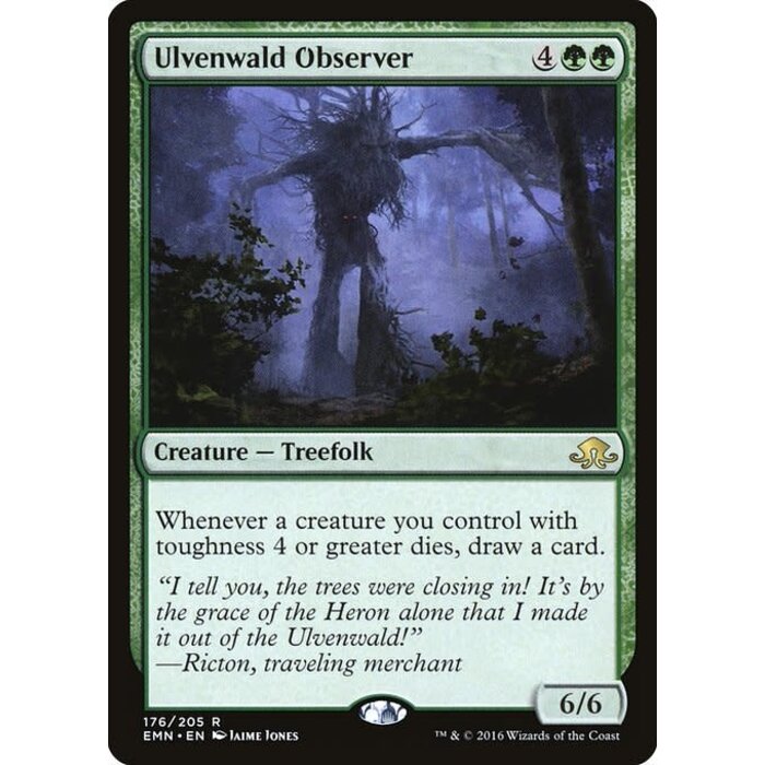 Magic: The Gathering Ulvenwald Observer (176) Near Mint