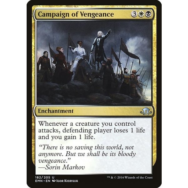 Magic: The Gathering Campaign of Vengeance (182) Lightly Played