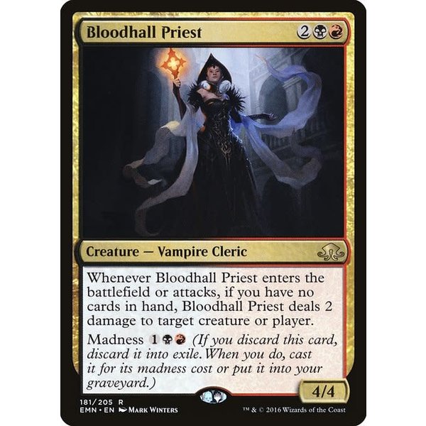 Magic: The Gathering Bloodhall Priest (181) Lightly Played